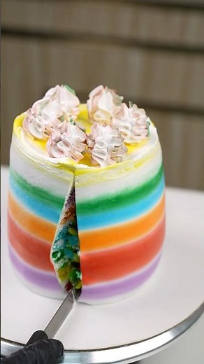 Cut the Cake to Reveal the Surprise! 🎁 GEMS Explosion Cake Tutorial