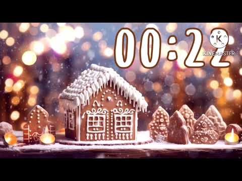 1 Minute Gingerbread House Timer