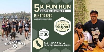5k Fun Run x Enegren Brewing Co | 2026 CA Brewery Running Series