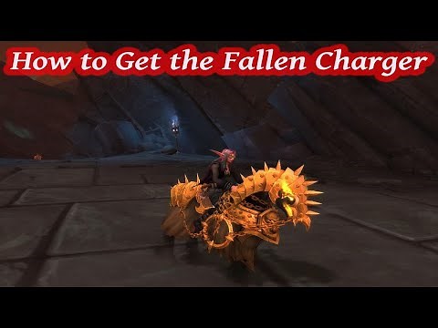 How to Farm the Fallen Charger Mount ~ World of Warcraft