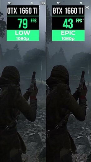 ARC Raiders - LOW vs HIGH - GTX 1660ti - 1080p Benchmark #arcraiders #gtx1660 #gtx #shorts