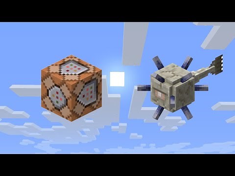 How to summon Elder Guardian Ghost with commands in Minecraft Bedrock