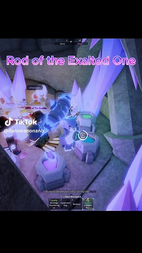 Rod of the Exalted One Showcase in Roblox