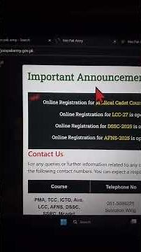 How to download AMC & AFNS roll number slip from join pak army website #afns2025 #rollnumberslip