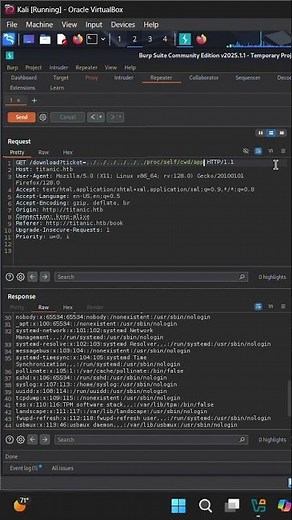 File Disclosure Vulnerability - HackTheBox