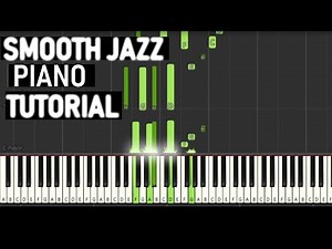 Smooth Jazz piano tutorial with Improvisation in G minor