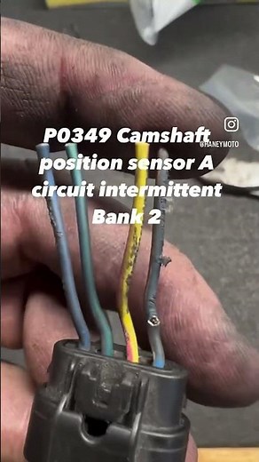 P0349 Camshaft position sensor A intermittent Bank 2 #jeep #wrangler #checkenginelight #P0349