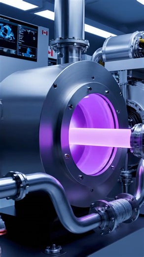 Researchers in Canada are investigating experimental low-energy nuclear reaction systems often referred to as “cold fusion.” These setups aim to explore whether nuclear-scale energy effects can occur under far lower temperatures than conventional fusion. The device operates inside a controlled chamber where materials are exposed to precise electrical, thermal, and chemical conditions. The goal is to observe sustained energy release beyond what standard chemistry can explain. Unlike traditional n