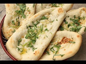 The BEST Garlic Naan