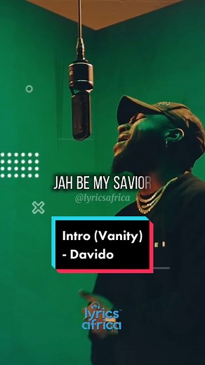 Davido - Intro (Vanity) (Lyrics) #naijalyrics #afrobeats #fyp #foryoupage #viral #foryou #xyzcba #music #tiktoknigeria #tiktokafrica