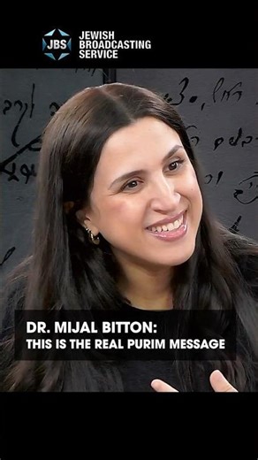 Dr. Mijal Bitton: This Is The Real Purim Message #shorts