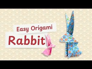Easy Origami Rabbit Tutorial 🐇 Step-by-Step Instructions (Yoshizawa Akira)