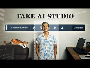 FREE AI Studio on Mobile and PC | How to use Generative Fill Photoshop Beta?