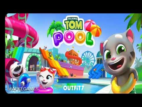 Talking Tom Pool Gameplay Android ios