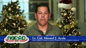 71K views · 551 shares | U.S. Air Force Lt Col. Manuel J. Ayala with NORAD and NORTHCOM wishes happy holidays gives to his family in Ponce, Puerto Rico, Juana Diaz, Puerto Rico, and Orlando, FL and invites everyone to join NORAD to Track Santa at www.NORADSanta.org. | NORAD Tracks Santa | Facebook