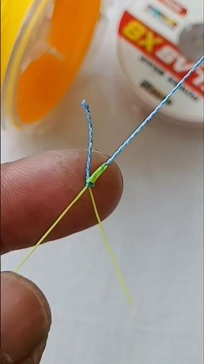 The smoothest knot tips for Braid to Monofilament #fishingtips #fishingknot #angler