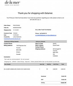 How to create an Order Confirmation email template