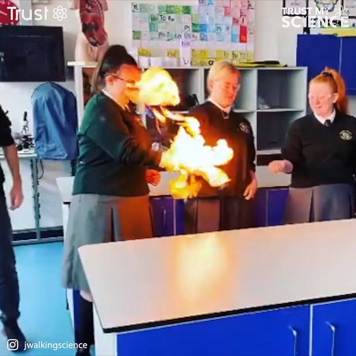 Il y a plusieurs moyens de montrer aux jeunes que les sciences sont extrêmement intéressantes… Parmi ces moyens, il y a les expériences scientifiques ! 🧪⚗️👨🏻‍🔬💥 Mais pour cela, encore faut-il bénéficier d’un prof aussi cool que J. Walker ! Créatif et un peu foufou sur les bords (mais surtout passionné), il embarque ses élèves dans un tas d’expériences scientifiques diverses et variées. En voici quelques-unes que nous avons sélectionnées pour vous. Crédits : J. Walker (IG : @jwalkingscience)