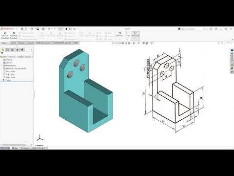 Solidworks part modeling tutorial-40