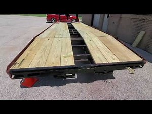 Fifth Wheel flatbed deck and finishing
