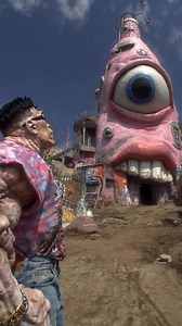 Why does he even own that thing 😭💀#weirdcore #surreal #entertainment #ai #markville