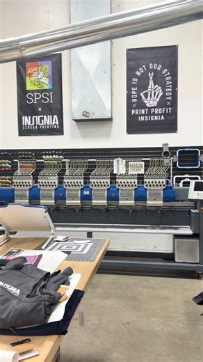 Delivery day! Take a look at SPSI delivering a 6 head Zsk embroidery machine. #zsk #embroidery #spsi