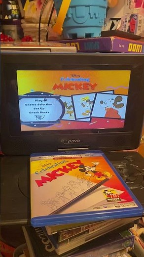 Disney Celebrating Mickey DVD Main Menu 2018
