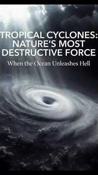 Tropical Cyclones: Nature’s Deadliest Monster 🌪️💥 | 300 km/h Winds That Can Destroy Cities in Minute
