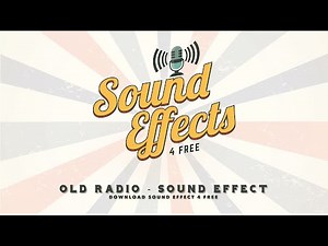 Old Radio - Sound Effect