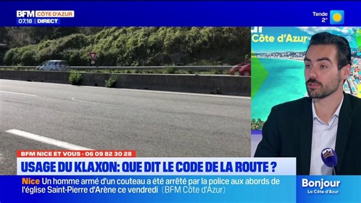 BFM Nice et Vous : usage intempestif du klaxon, que dit le code la route ?