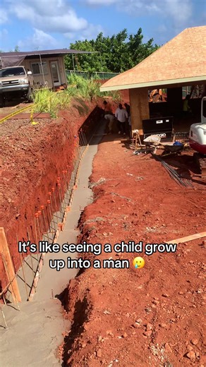Cs up for this blue collar #stonemasonry #rockwall #bluecollar #kauai | blue collar