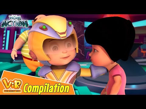 Best Episodes Of Vir The Robot Boy | Cartoon For Kids | Compilation 77 | Wow Kidz Action