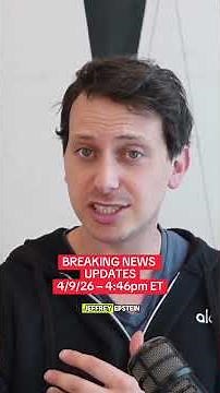 BREAKING NEWS UPDATES — 4/9/26 – 4:46PM ET
