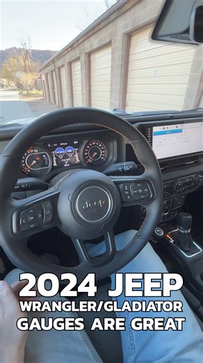 54K views · 223 reactions | Mix of analog and digital gauges ✅Vehicle intel on tap ✅Hard keys with one button to shut the screen off ✅ ✅ Kudos to Jeep for proving it's not that hard to create an intuitive digital interface. #jeep #jeepgladiator #jeepwrangler #gladiator #wrangler #4x4 #carculture #offroad #newcars #trucks | The Drive | Facebook