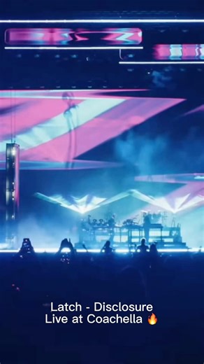 ‘Latch’ live at Coachella stage 🔥 #coachella #performance #disclosure #coachella2026 #latch