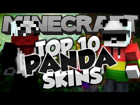 Top 10 Minecraft PANDA SKINS! - Best Minecraft Skins
