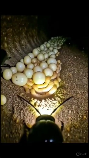 A camera was mounted on a cockroach and it was released into its burrow.”#cockroach #povcamera#viral