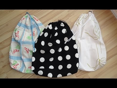 DaIsY´s DIY - Reise Wäschebeutel in 10 Min nähen
