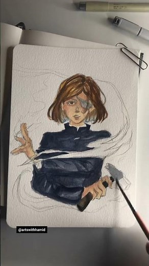 #art #drawing #pencilsketch #markerpainting