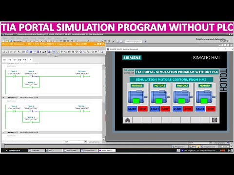 TIA Portal Simulation program without PLC