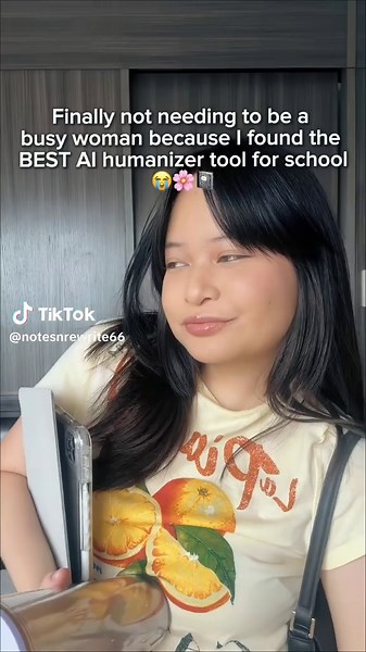 found a free ai to human text converter obsessed 🫶 #aidetector #humanizer #turnitin #studenttips #studywithme