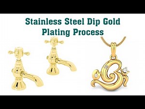 Ss Gold Bath Plating Setup | SS Gold Plating | Stainless Steel dip plating process | Ss Plating