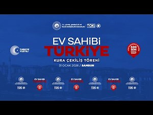 500 BİN SOSYAL KONUT SAMSUN HAK SAHİPLİĞİ BELİRLEME KURASI