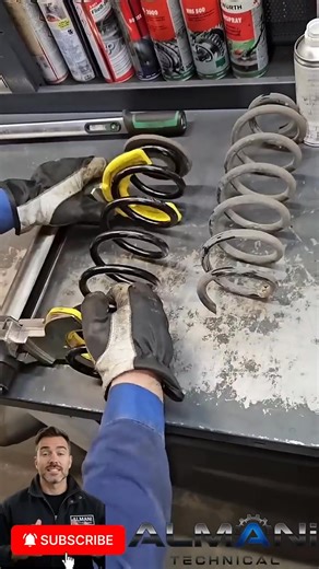 Spring Replacement Power #mechanic | Automobile Section