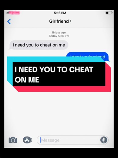 I NEED YOU TO CHEAT ON ME. #texting #fyp #text #london #textstory