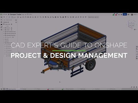 Project & Design Management - CAD Expert's Guide to Onshape