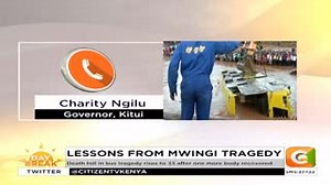 2K views · 44 reactions | Charity Ngilu – Governor, Kitui: The county government focuses on local roads & not major roads #DayBreak @SamGituku | Citizen TV Kenya | Facebook