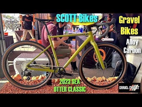 SCOTT Gravel Bikes: Addict, Speedster, Solace - 2023 Sea Otter