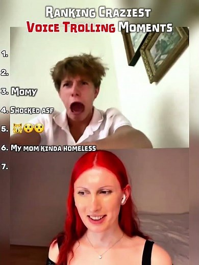 . Top 5 Funniest Voice Trolling Reactions 😂🔥 #youtubeshorts #fypシ #funny