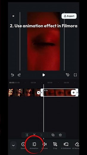 🔥 Add Fire to Your Eyes (Easy Effect in Filmora)